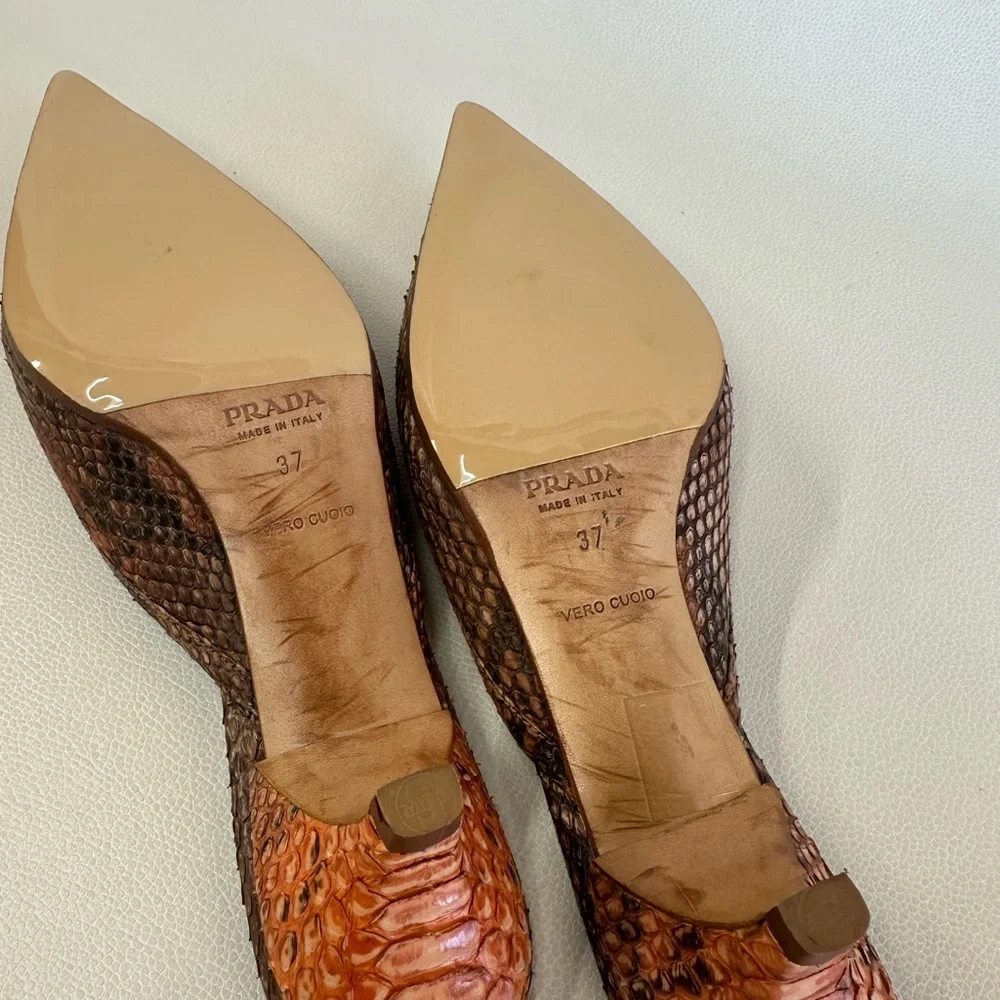 Prada Python Mules - Picture 5 of 6